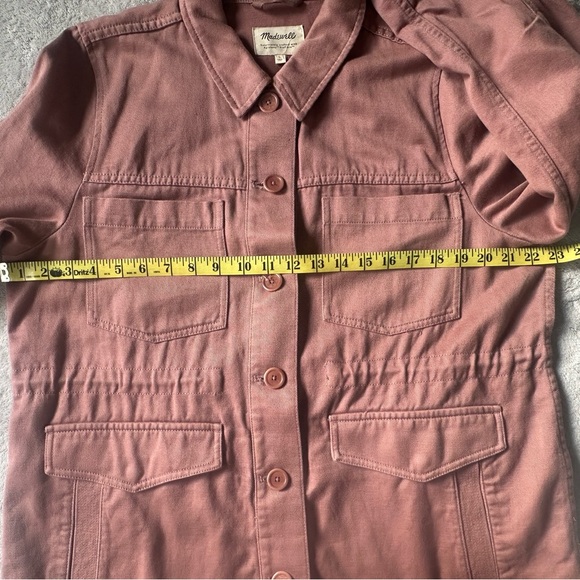 Madewell Chore Jacket- Faded Mauve - Picture 8 of 10